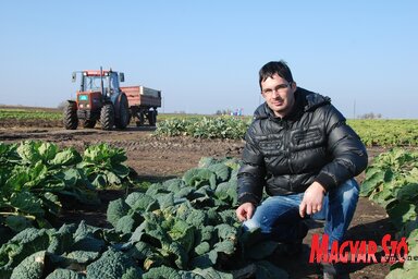 Csikós Árpád a 100 családot ellátó házhoz szállítási rendszerükre a legbüszkébb