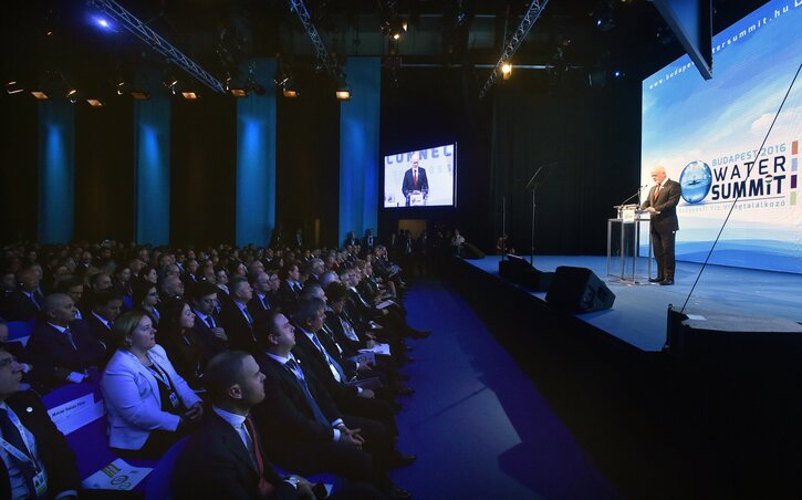 Csaknem 1800 vendég érkezett a Víz Világtalálkozóra (Fotó: MTI)