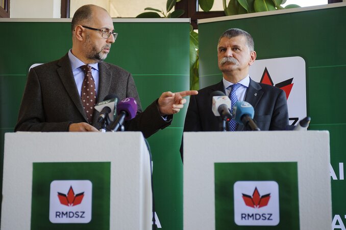 Kelemen Hunor és Kövér László (Fotó: MTI)