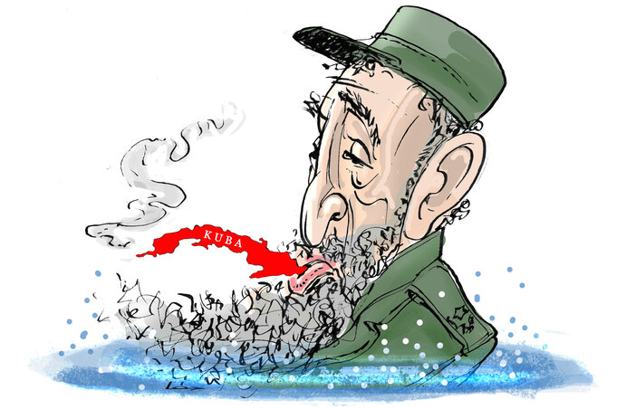 Léphaft Pál karikatúrája Léphaft Pál karikatúrája