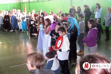 Az ünnepség egyik szép pillanata