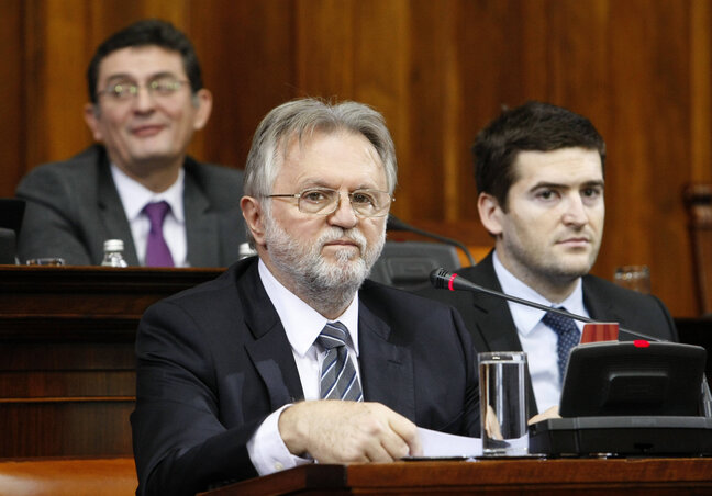 Sokat javultak Szerbia hitelminősítési mutatói – emelte ki többek között Dušan Vujović pénzügyminiszter érvelése során (Beta)