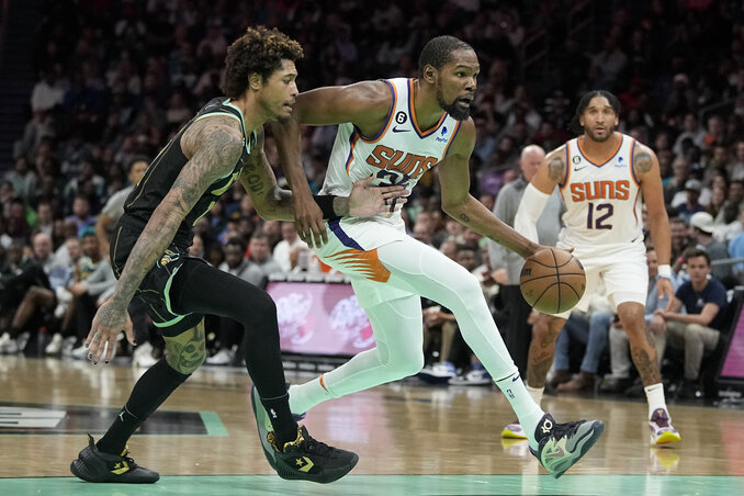 A Phoenix Durant érkezésével az egyik fő bajnokesélyessé lépett elő (Fotó: Beta/AP) A Phoenix Durant érkezésével az egyik fő bajnokesélyessé lépett elő (Fotó: Beta/AP)