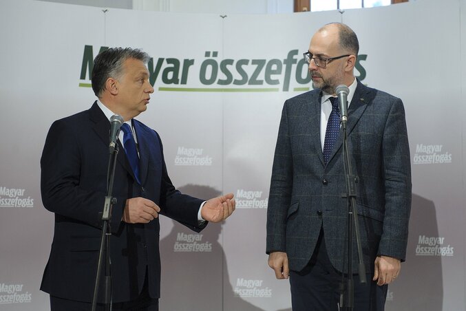 Orbán Viktor és Kelemen Hunor (Fotó: MTI)