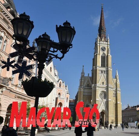 Az Újvidékre érkező nem kerülheti el: Mária Neve római katolikus templom (Ótos András felvétele) Az Újvidékre érkező nem kerülheti el: Mária Neve római katolikus templom (Ótos András felvétele)