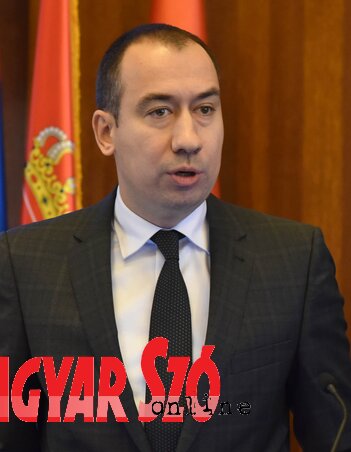 Vuk Radojević mezőgazdasági titkár (Fotó: Ótos András)