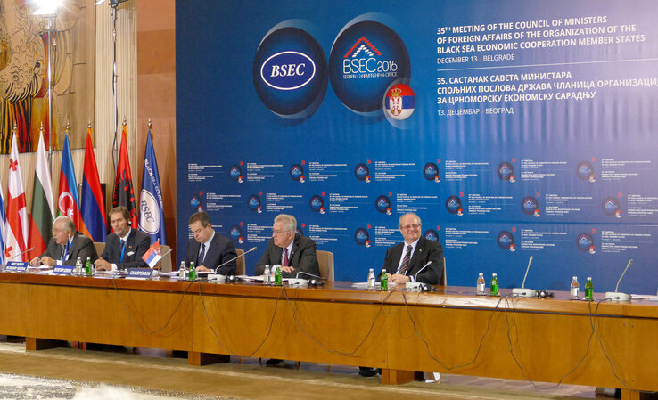 A Fekete-tengeri Gazdasági Együttműködés külügyminiszteri találkozója Belgrádban (Beta)
