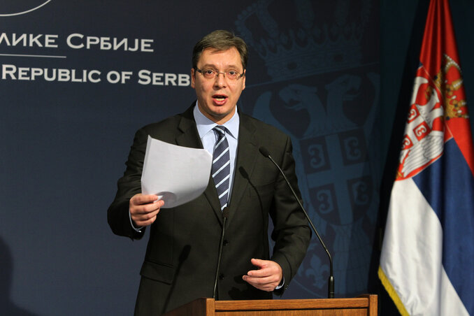 Aleksandar Vučić: Szerbia senkinek sem fogja megengedni, hogy kioktassa, s nem hagyja magát, ha  igazságtalanság éri (Beta)