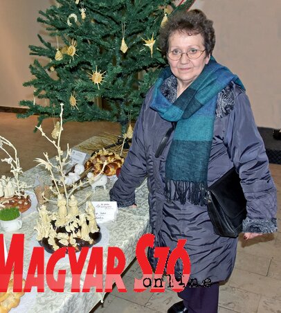 Marija Vukov díszes ünnepi kalácsa eljutott a római kiállításra is Marija Vukov díszes ünnepi kalácsa eljutott a római kiállításra is