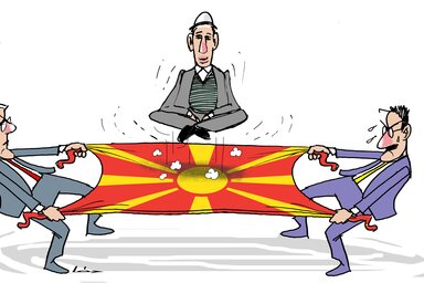 Léphaft Pál karikatúrája