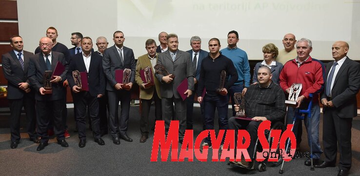 A Jovan Mikić Spartak-díj idei kitüntetettjei (fotó: Ótos András)