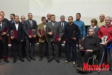 A Jovan Mikić Spartak-díj idei kitüntetettjei (fotó: Ótos András)