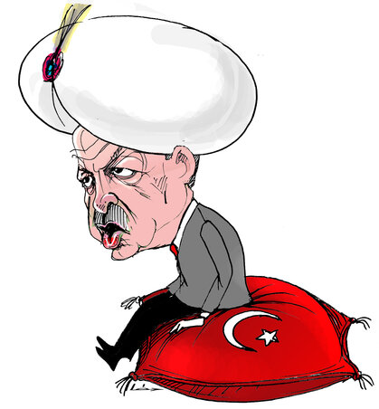 Léphaft Pál karikatúrája Léphaft Pál karikatúrája