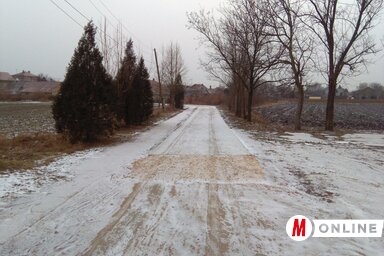 Tavaszra folyatódik az útépítés a Temető utca felé (Csincsik Zsolt felvétele)