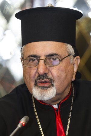 Mar Ignatius Joseph III. Younan pátriárka (Fotó: MTI)