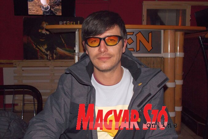 Guzsvány Szilveszter, a Zen Soda tulajdonosa (Horváth Zsolt felvétele)