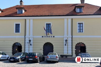 Az Újvidéki Múzeum az idén a szokásos tevékenysége mellett újabb programokkal áll elő, központi épületének homlokzatát felújítják (Ótos András felvétele)