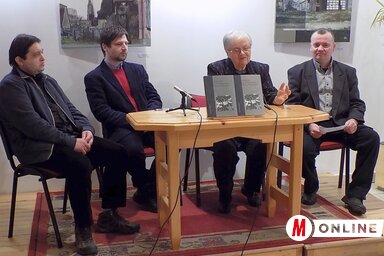 Kovács Csaba, Vukman Péter, A. Sajti Enikő és Molnár Tibor (Szögi Csaba felvétele)