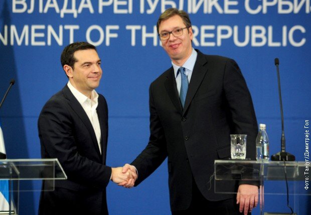 A két miniszterelnök (Fotó: Tanjug)