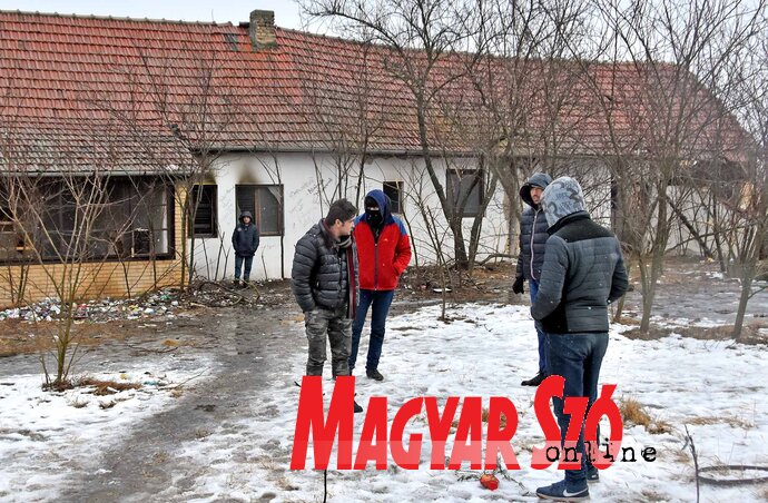 A Cvetni Salaš udvarán