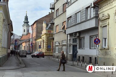 Nemsokára munkálatok kezdődnek a Svetozar Miletić utcában, több hónapig le lesz zárva (Ótos András felvétele)
