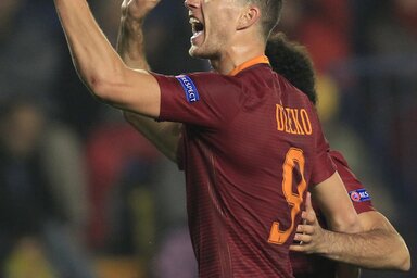 Edin Džekotól Rómában gólt várnak