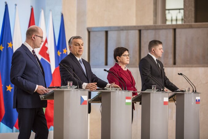 A visegrádi országok miniszterelnökei kezdeményezik, hogy az Európai Bizottság vizsgálja ki az élelmiszer-botrányt (Foró: MTI) A visegrádi országok miniszterelnökei kezdeményezik, hogy az Európai Bizottság vizsgálja ki az élelmiszer-botrányt (Foró: MTI)
