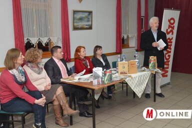 A Menedékben című kiadványunkat Fodor István mutatta be (Kép: Lakatos János)