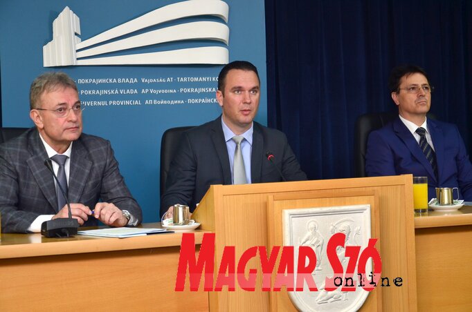 Nenad Grbić, Ognjen Bjelić és Slavko Vrndžić (Fotó: Dávid Csilla)