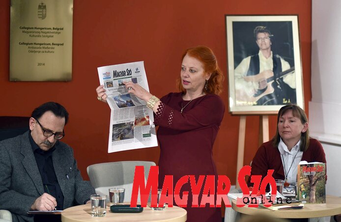 A Magyar Szó stábja egy korábbi fellépésén (Ótos András felvétele) A Magyar Szó stábja egy korábbi fellépésén (Ótos András felvétele)