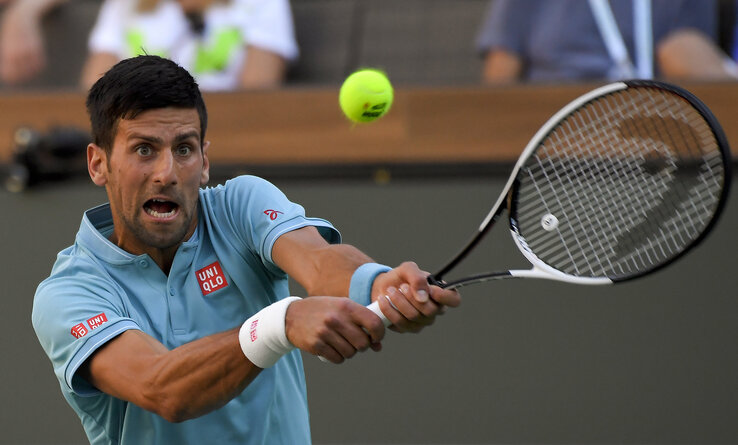 Novak Đoković a második játszmában 2:5-ről fordított Novak Đoković a második játszmában 2:5-ről fordított