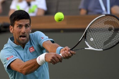 Novak Đoković a második játszmában 2:5-ről fordított