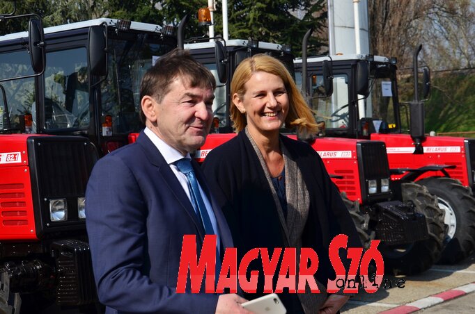 Dragoljub Švonja és Takács Márta (Fotó: Dávid Csilla)