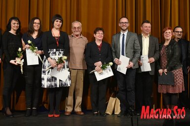A Podolszki-pályázat és a VMÚE díjainak átadása (Ótos András felvétele)