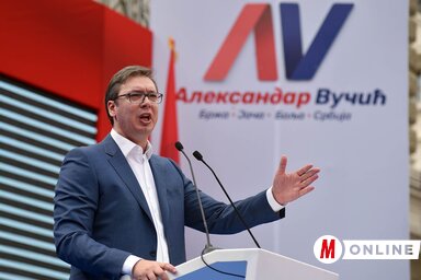 Aleksandar Vučić (kép: Ótos András)