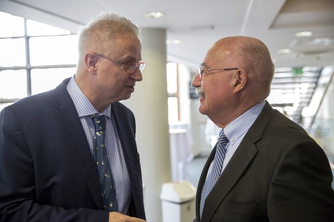 Trócsányi László és Martonyi János (Fotó: MTI)