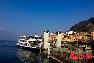 Bellagio a mediterrán tengerparti városok hangulatát tükrözi (Kis Laura felvétele)