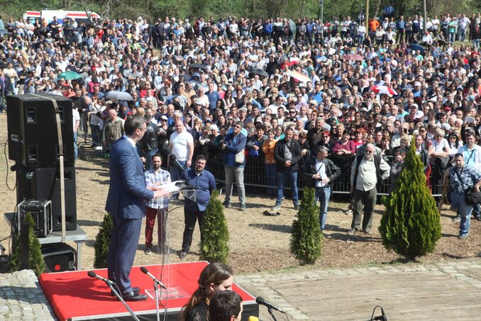 Aleksandar Vučić: Szerbia soha többé nem lesz áldozat (Beta)