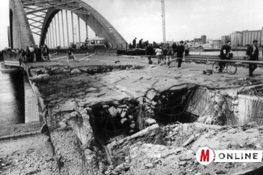 A 78 napig tartó légitámadásokban rengeteg objektumot megsemmisítettek, Újvidéket számtalan találat érte, sokáig egy híd sem volt használható a Dunán (Dávid Csilla felvétele)