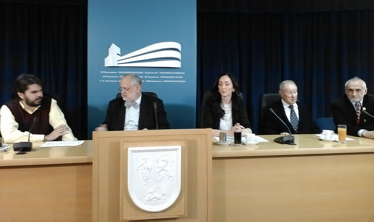 Jelen volt ifj. Rudolf Bruči (a képen jobbról a második) Jelen volt ifj. Rudolf Bruči (a képen jobbról a második)