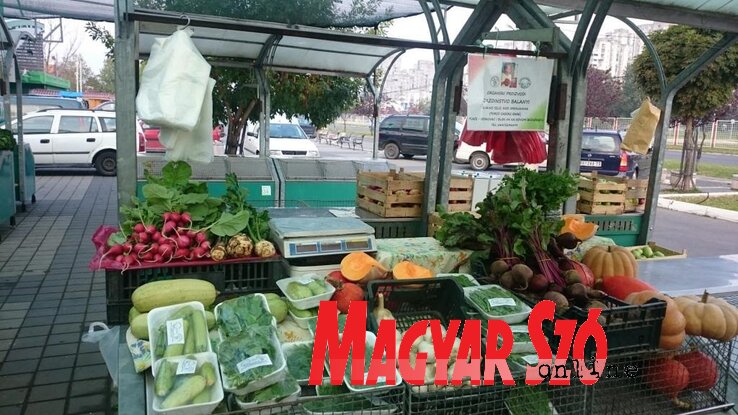 A lukácsfalvi termékeket a belgrádiak vásárolják (Kecskés István felvétele) A lukácsfalvi termékeket a belgrádiak vásárolják (Kecskés István felvétele)