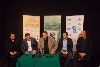 Konferencija za novinare povodom skupštine Mađarskog pozorišnog društva