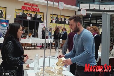 Az állásbörze iránt ugyanakkora volt az érdeklődés, mint az előző években (Fotó: Lukács Enikő)