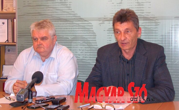 Varga Viktor és Győri István (Horváth Zsolt felvétele) Varga Viktor és Győri István (Horváth Zsolt felvétele)