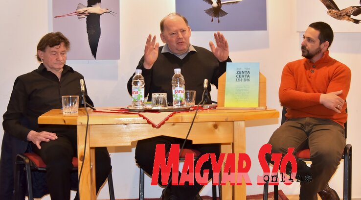 Tari László, dr. Almási Tibor és Szűgyi Ferenc (kép: Gergely József) Tari László, dr. Almási Tibor és Szűgyi Ferenc (kép: Gergely József)