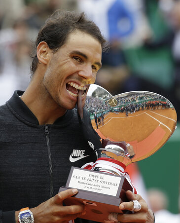 Nadal tizedik trófeája Monte-Carlóban Nadal tizedik trófeája Monte-Carlóban