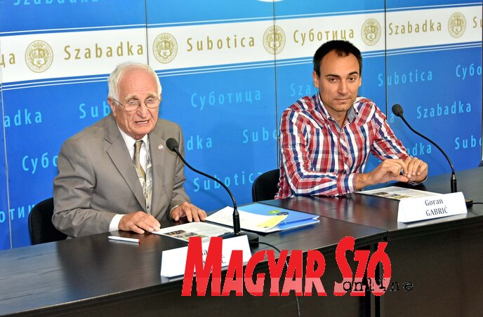 Blaško Gabrić és Goran Gabrić (Fotó: Gergely Árpád) Blaško Gabrić és Goran Gabrić (Fotó: Gergely Árpád)