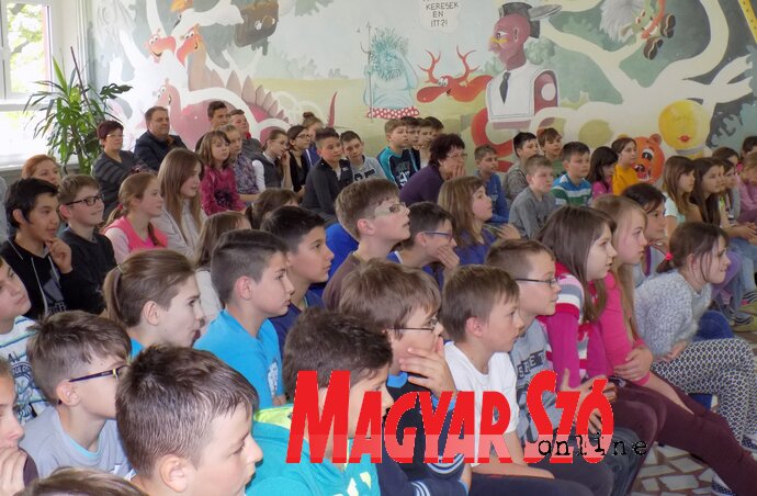 A csókai Articsókák múlt heti előadásának közönség A csókai Articsókák múlt heti előadásának közönség