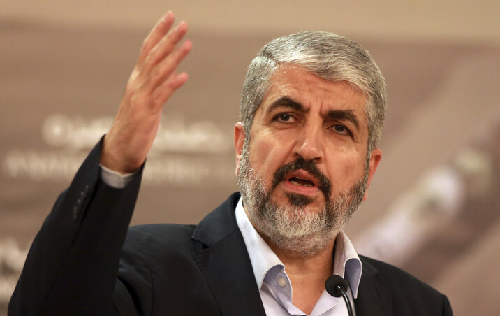 Háled Mesaal, a Hamász vezetője (Fotó: Beta)