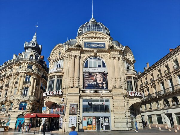 Montpellier belvárosa